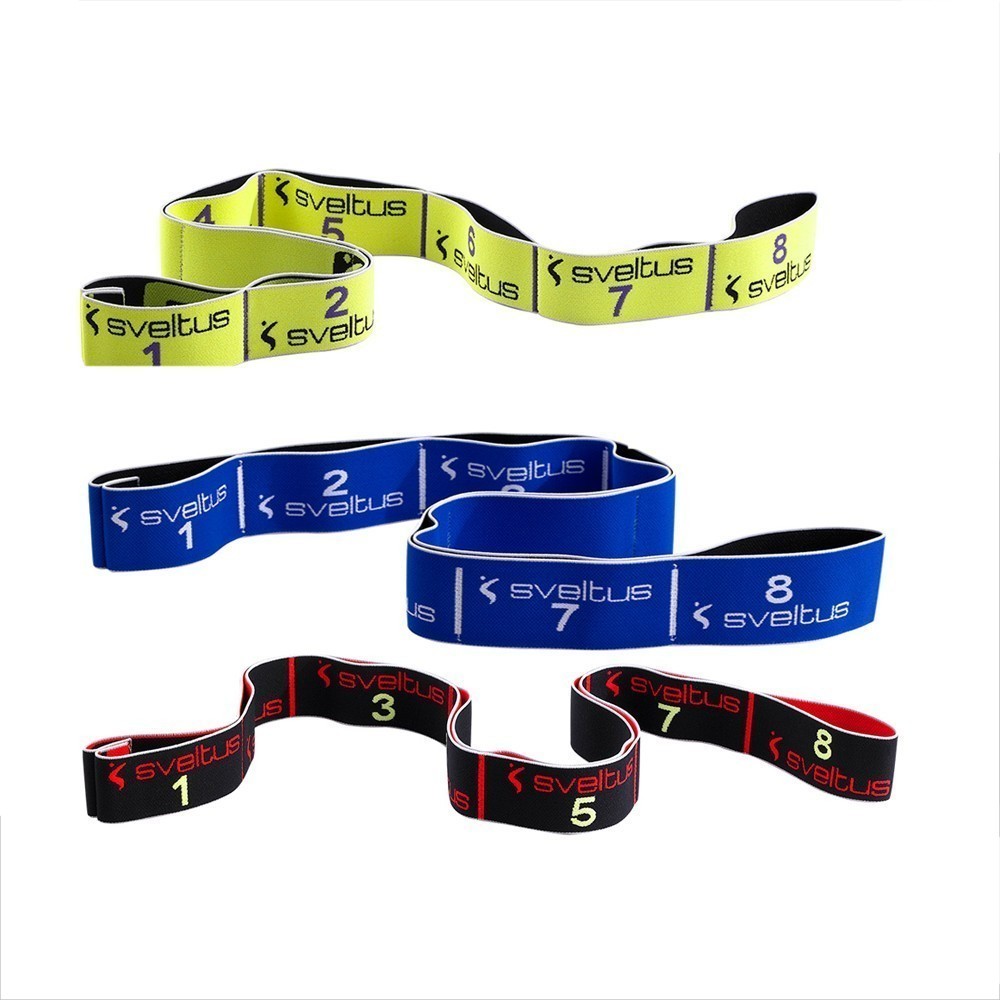 Sveltus Elasitband 3er Kombi (10kg, 15kg, 20kg) Sveltus Elasitband 3er Kombi (10kg, 15kg, 20kg)