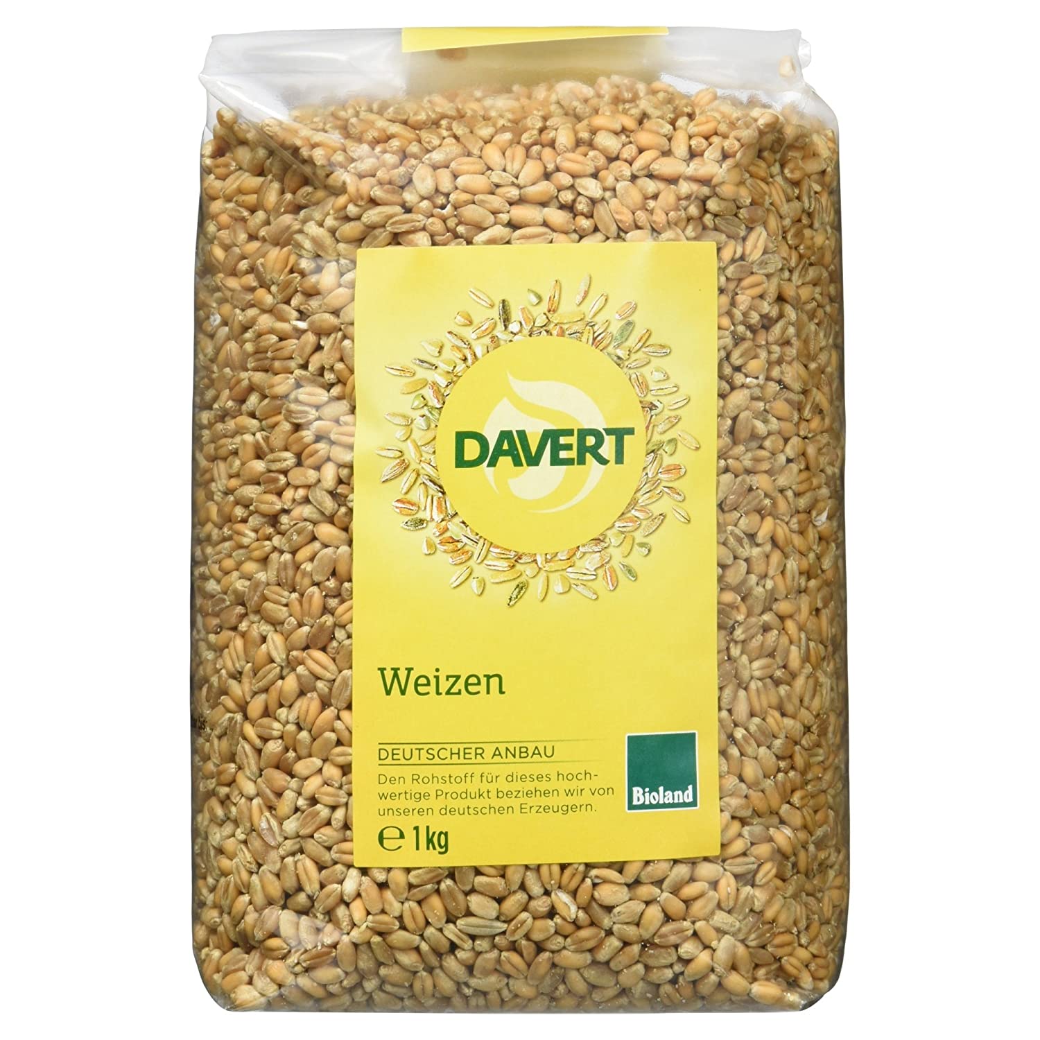 Davert Bio Weizen, 1kg Davert Bio Weizen, 1kg