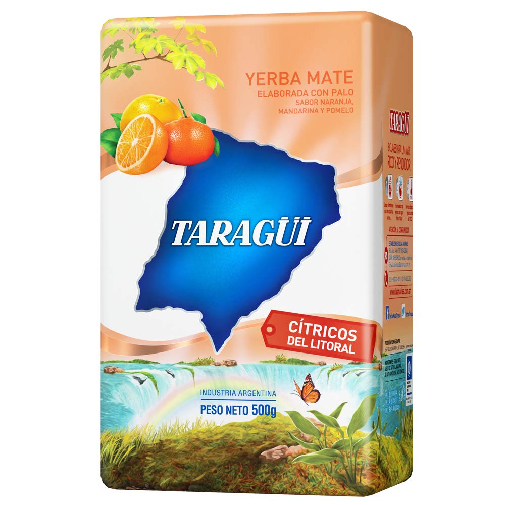 Taragüi Citricos del Litoral - Mate Tee aus Argentinien 500g Taragüi Citricos del Litoral - Mate Tee aus Argentinien 500g
