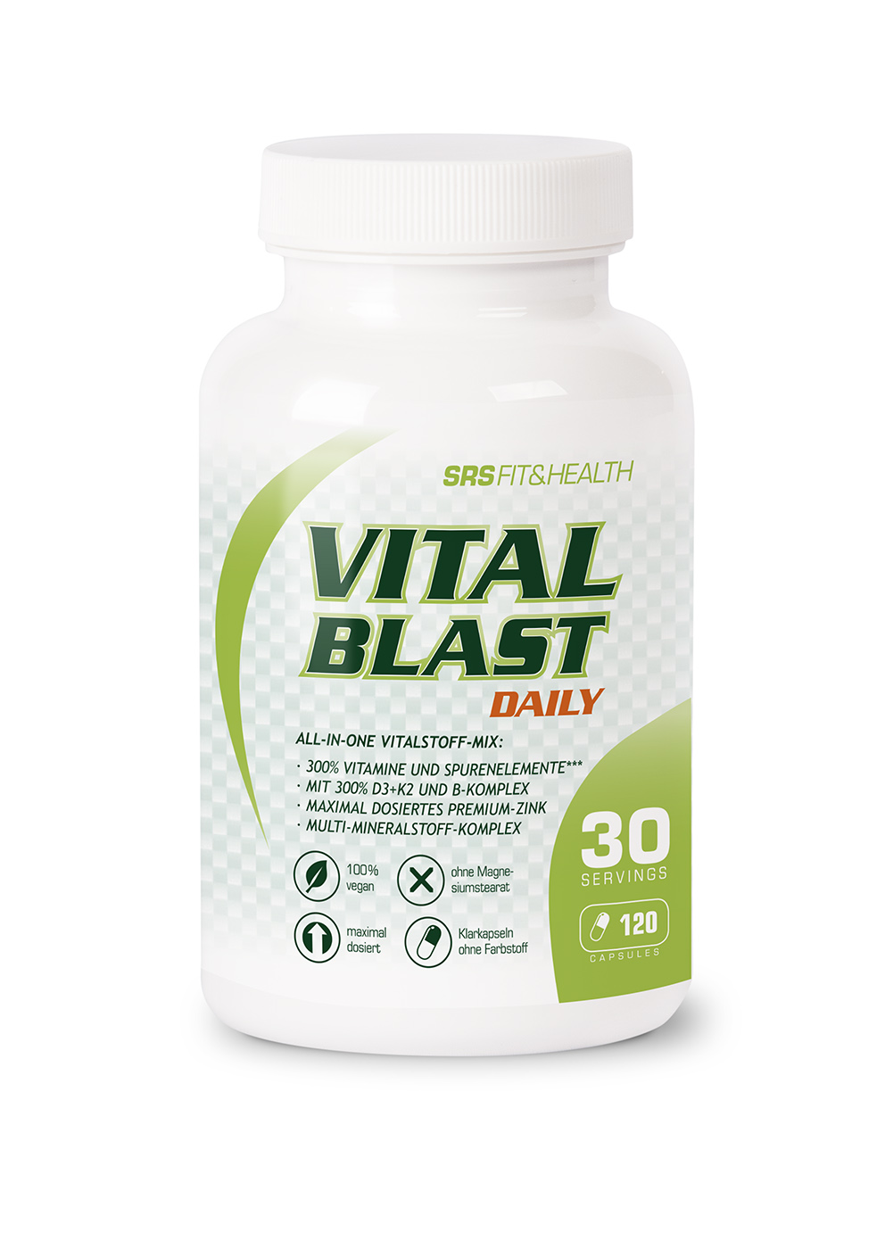 SRS Vital Blast 120 Caps Training Zellregeneration Recovery SRS Vital Blast 120 Caps Training Zellregeneration Recovery