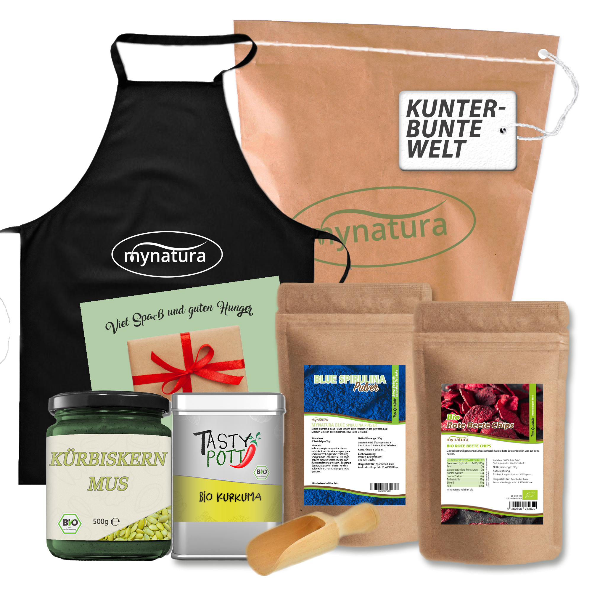 Mynatura Kunterbunte Welt - Set mit natürlichen Farben zum Kochen & Backen Mynatura Kunterbunte Welt - Set mit natürlichen Farben zum Kochen & Backen