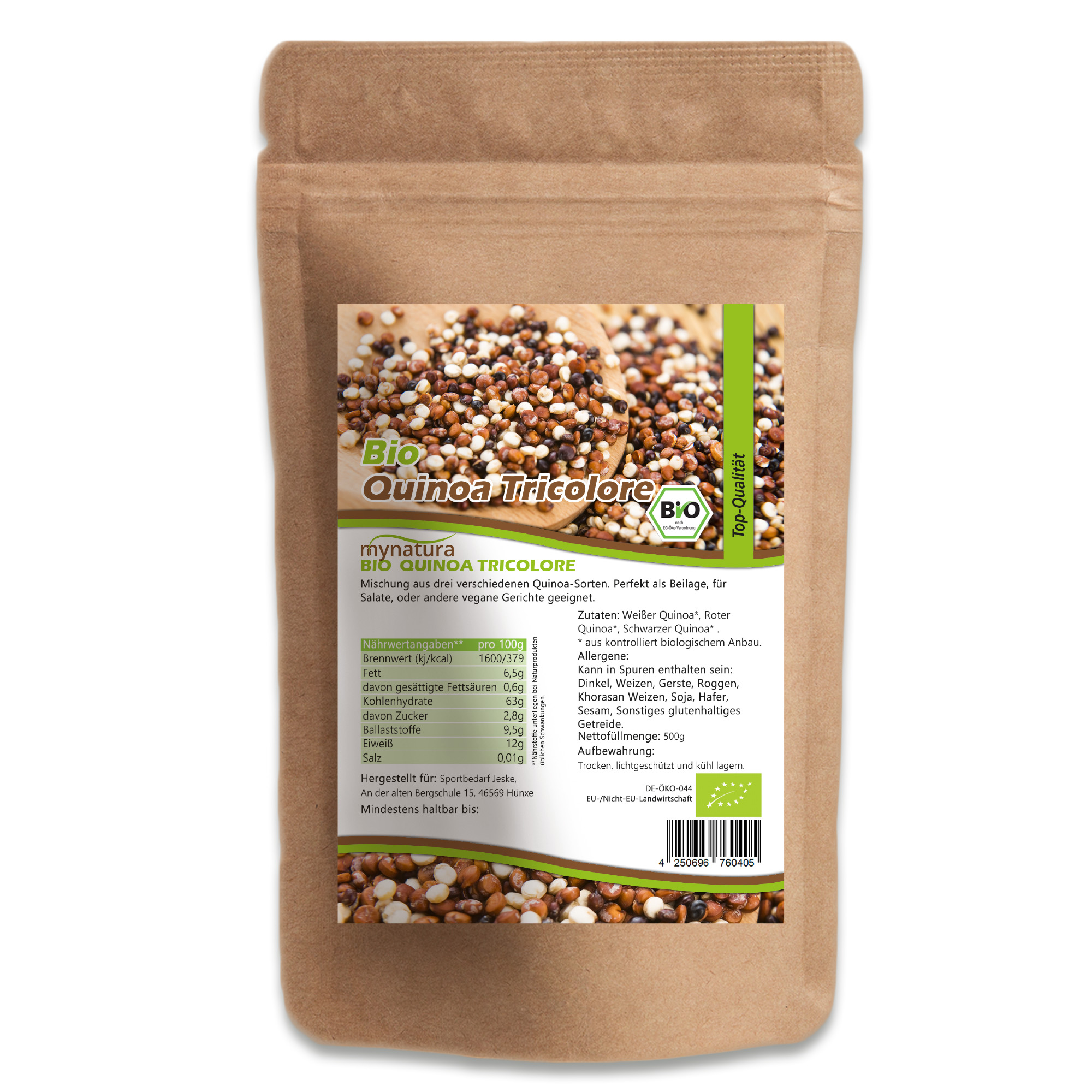 Bio Quinoa Tricolore – bunte Eiweißquelle von Mynatura Bio Quinoa Tricolore – bunte Eiweißquelle von Mynatura