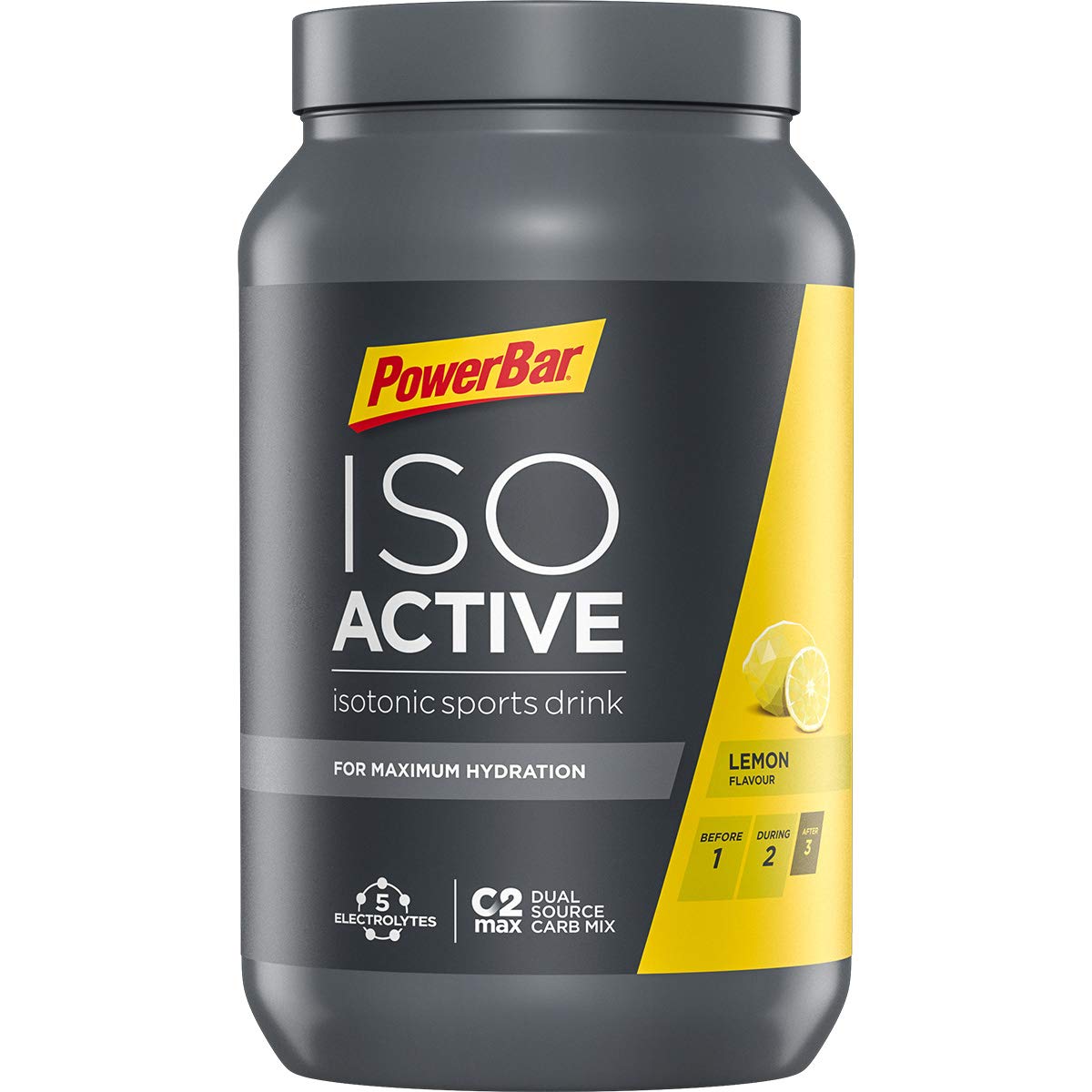 Powerbar Isoactive isotonisches Sportgetränk Getränkepulver Sports Drink 1320 g