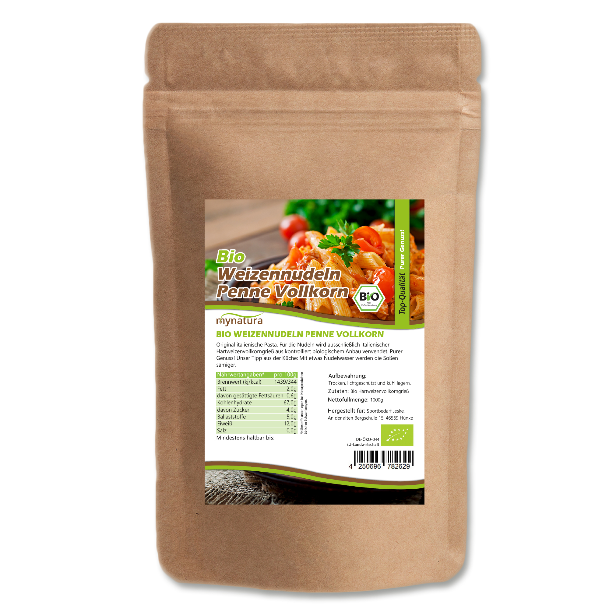 Mynatura Bio Penne Weizen Vollkorn Nudeln Mynatura Bio Penne Weizen Vollkorn Nudeln