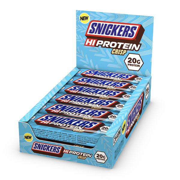 Snickers Crisp Protein Bars (12 x 55g) Crisp Snickers Crisp Protein Bars (12 x 55g) Crisp