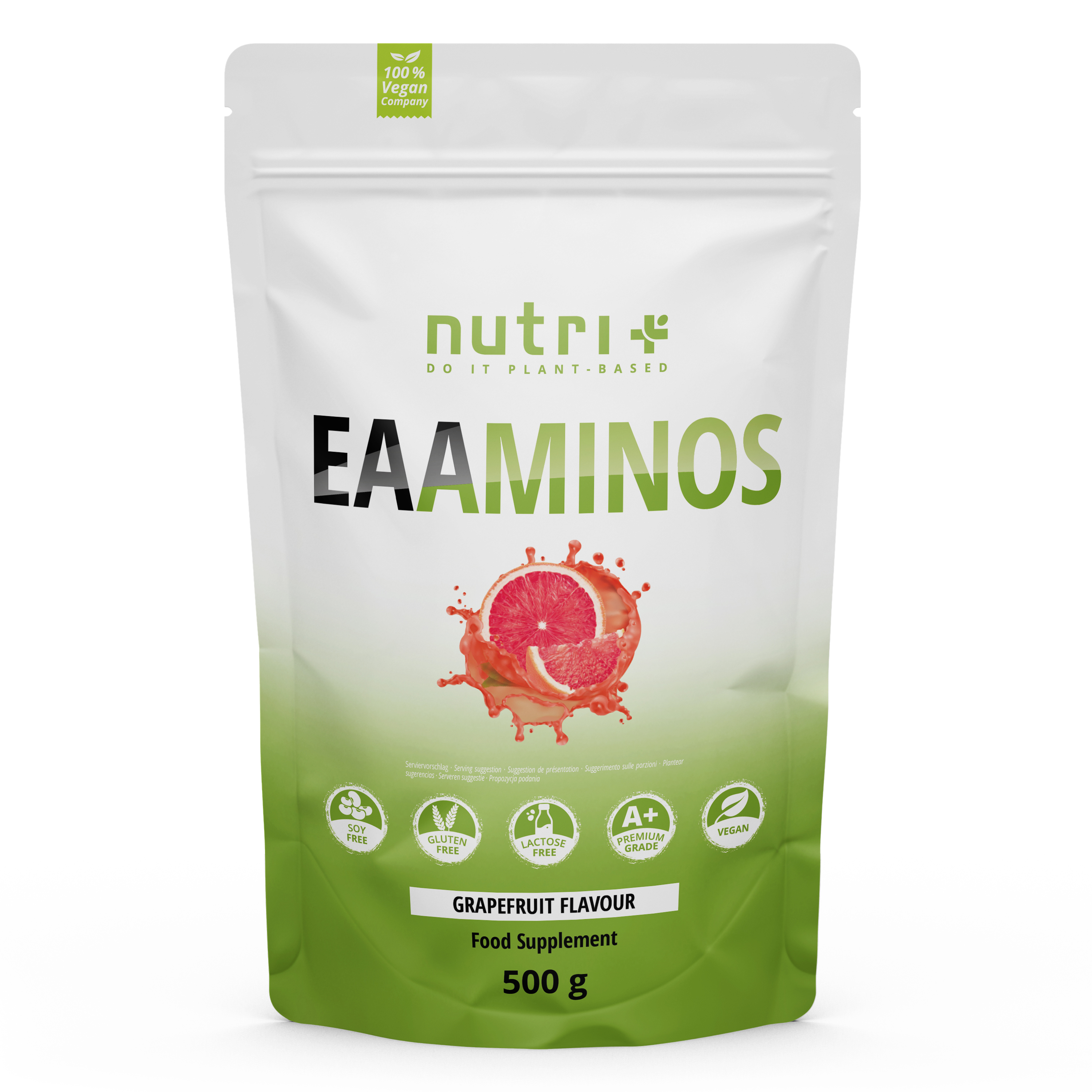 Nutri+ EAA Hochdosierte Aminosäuren  500g Nutri+ EAA Hochdosierte Aminosäuren  500g