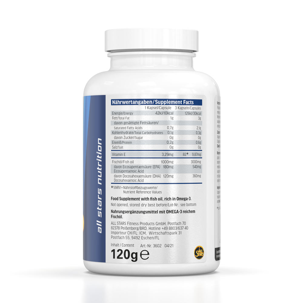 ALL STARS OMEGA-3 - 90 KAPSELN