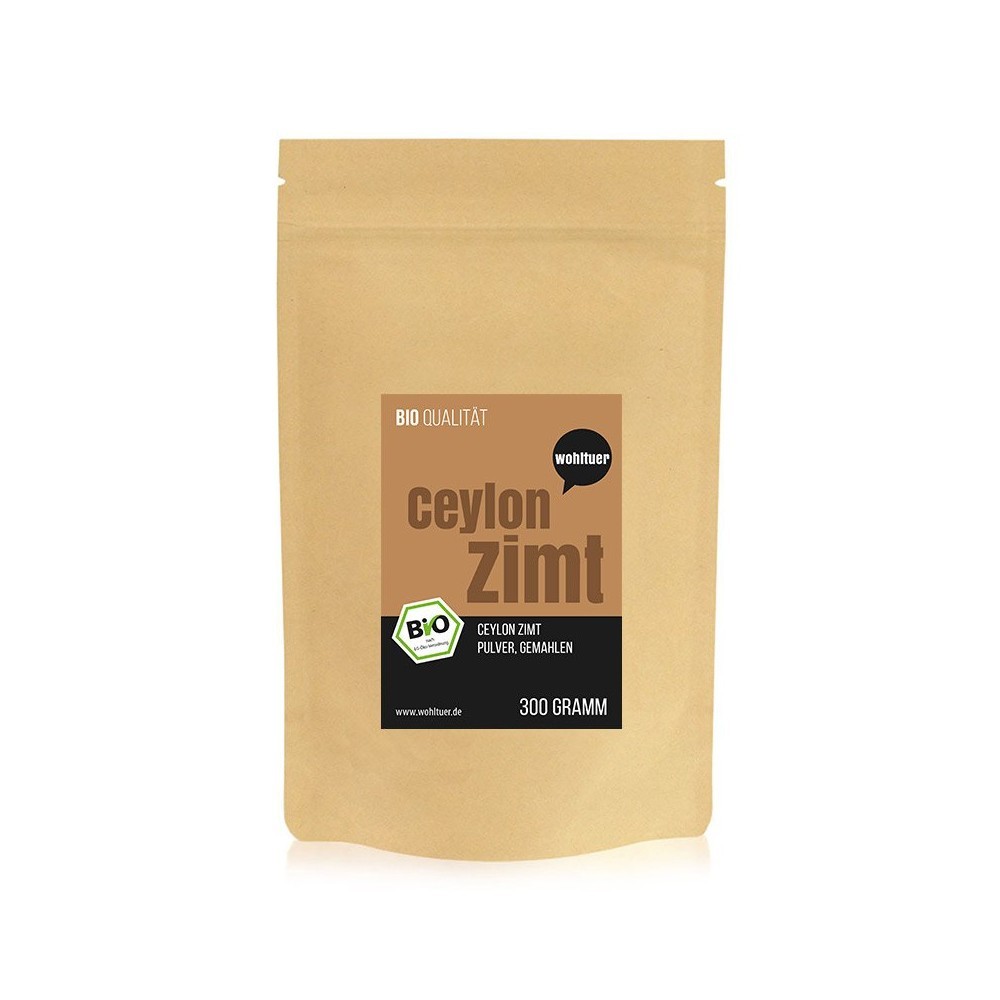 Wohltuer Bio Ceylon Zimt 300g Wohltuer Bio Ceylon Zimt 300g