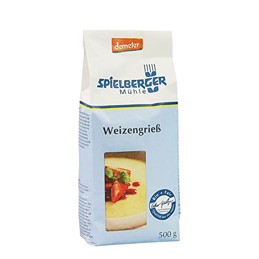 Spielberger Weichweizengrieß (500 g) - Bio