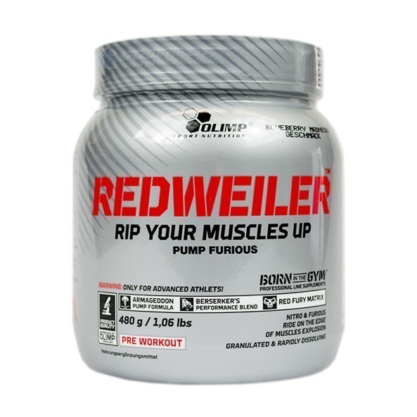 Olimp Redweiler Pre Workout Booster 480g Dose Olimp Redweiler Pre Workout Booster 480g Dose