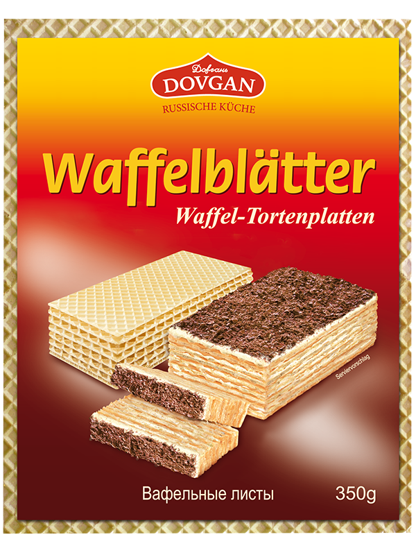 DOVGAN Waffelblätter 1er pack DOVGAN Waffelblätter 1er pack