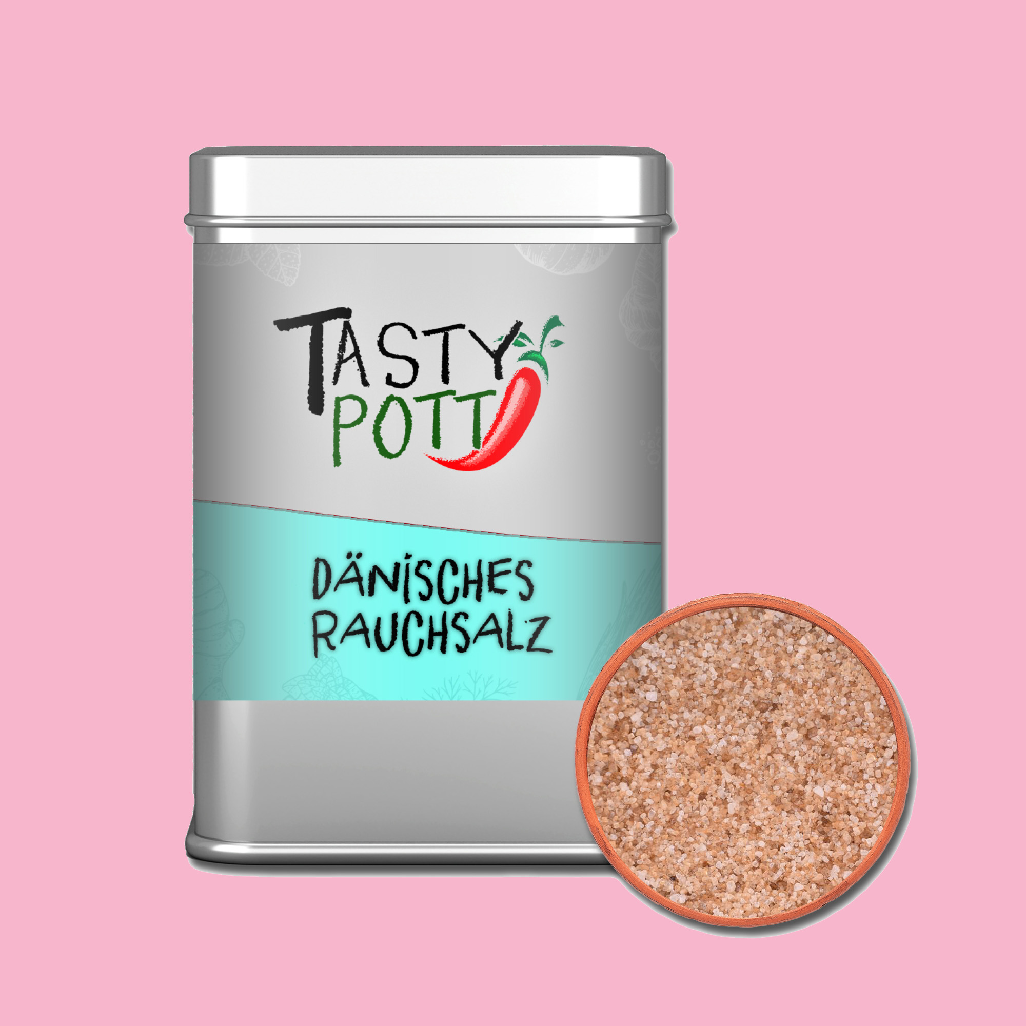 Rauchsalz - Dänisches Rauchsalz 150g von Tasty Pott