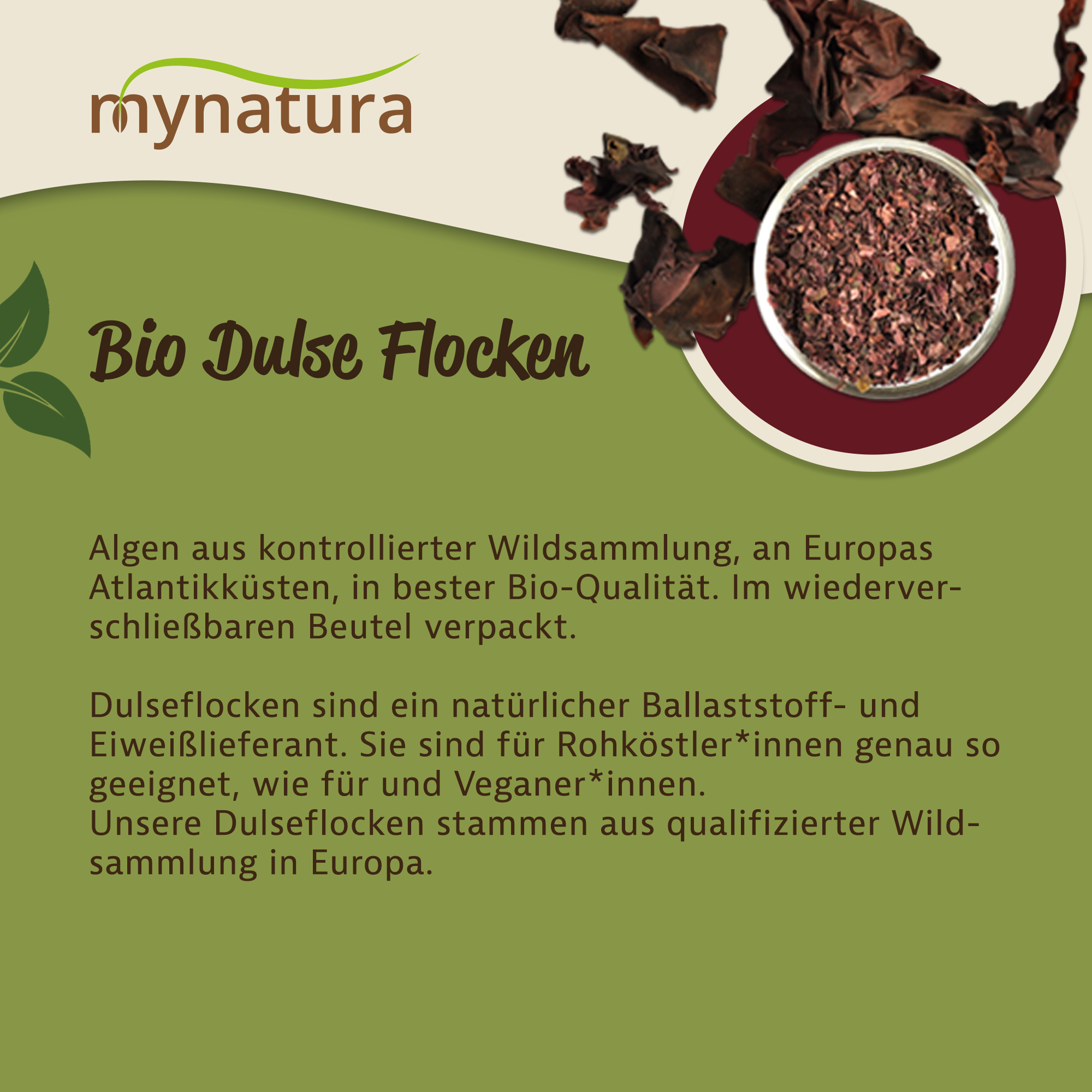 Mynatura Bio Dulseflocken 100g