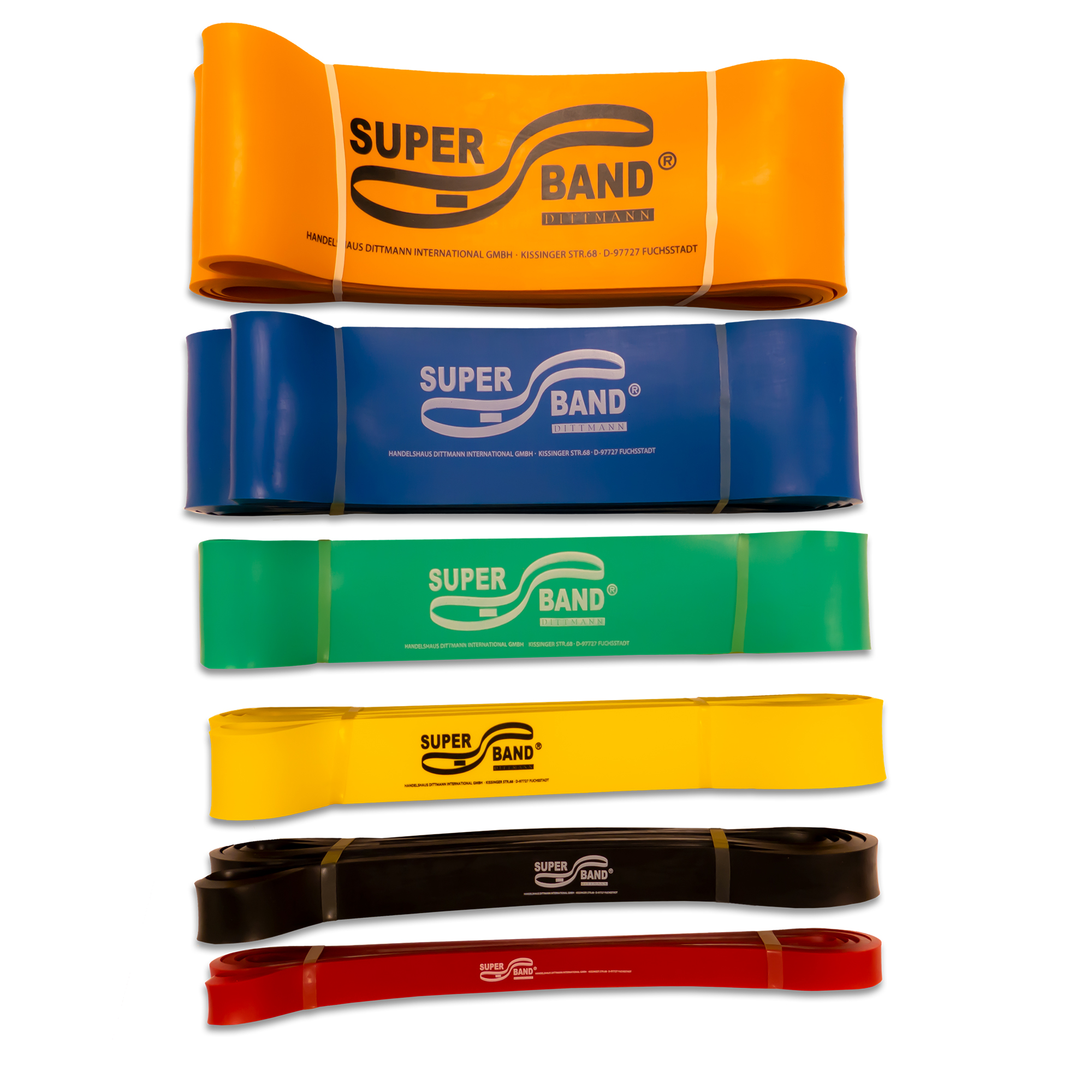 Dittmann SUPERBAND Gymnastikband Gummiband Dittmann SUPERBAND Gymnastikband Gummiband