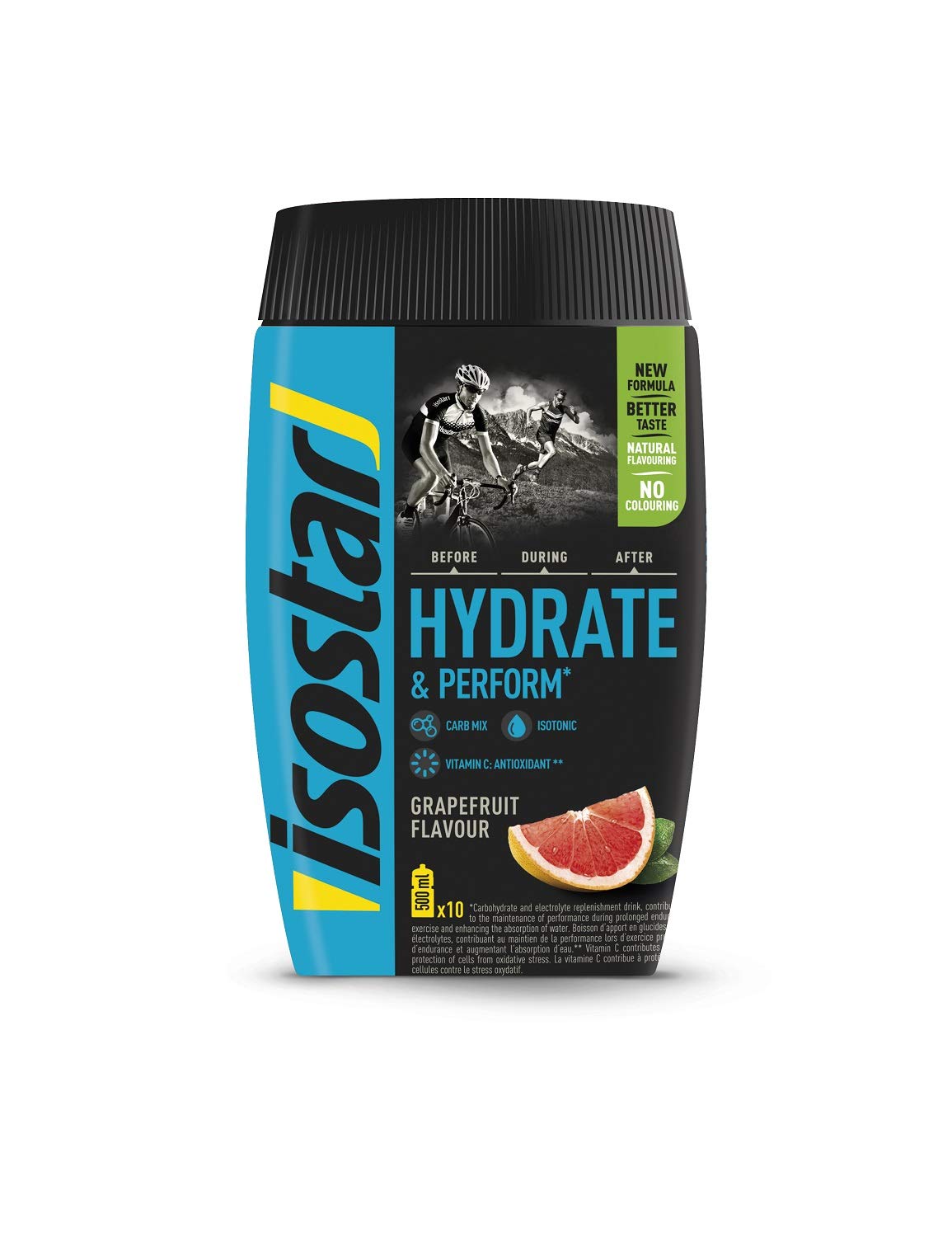 Isostar Hydrate & Perform isotonisches Elektrolytgetränk 400g Dose Isostar Hydrate & Perform isotonisches Elektrolytgetränk 400g Dose