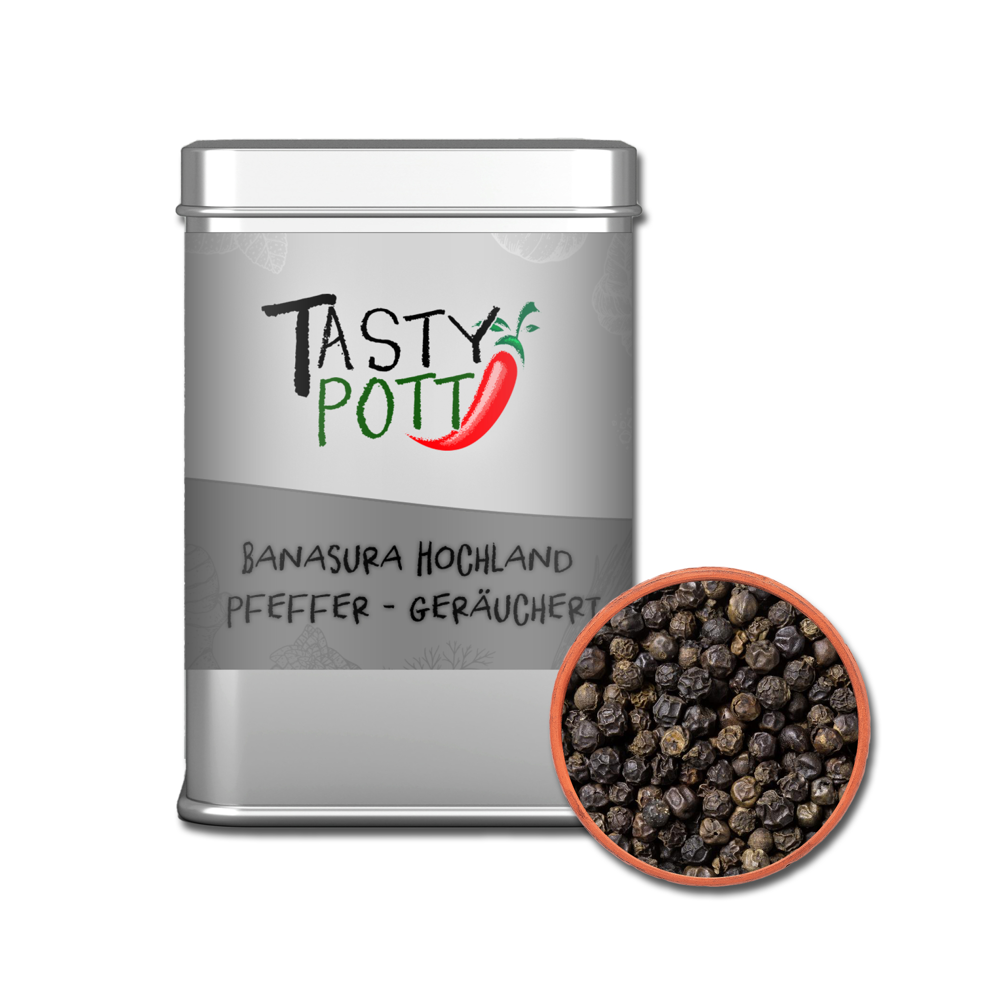 Bio Earl Grey Tee - Aromatisierter Schwarztee mit Bergamotte - 50g Dose von Tasty Pott