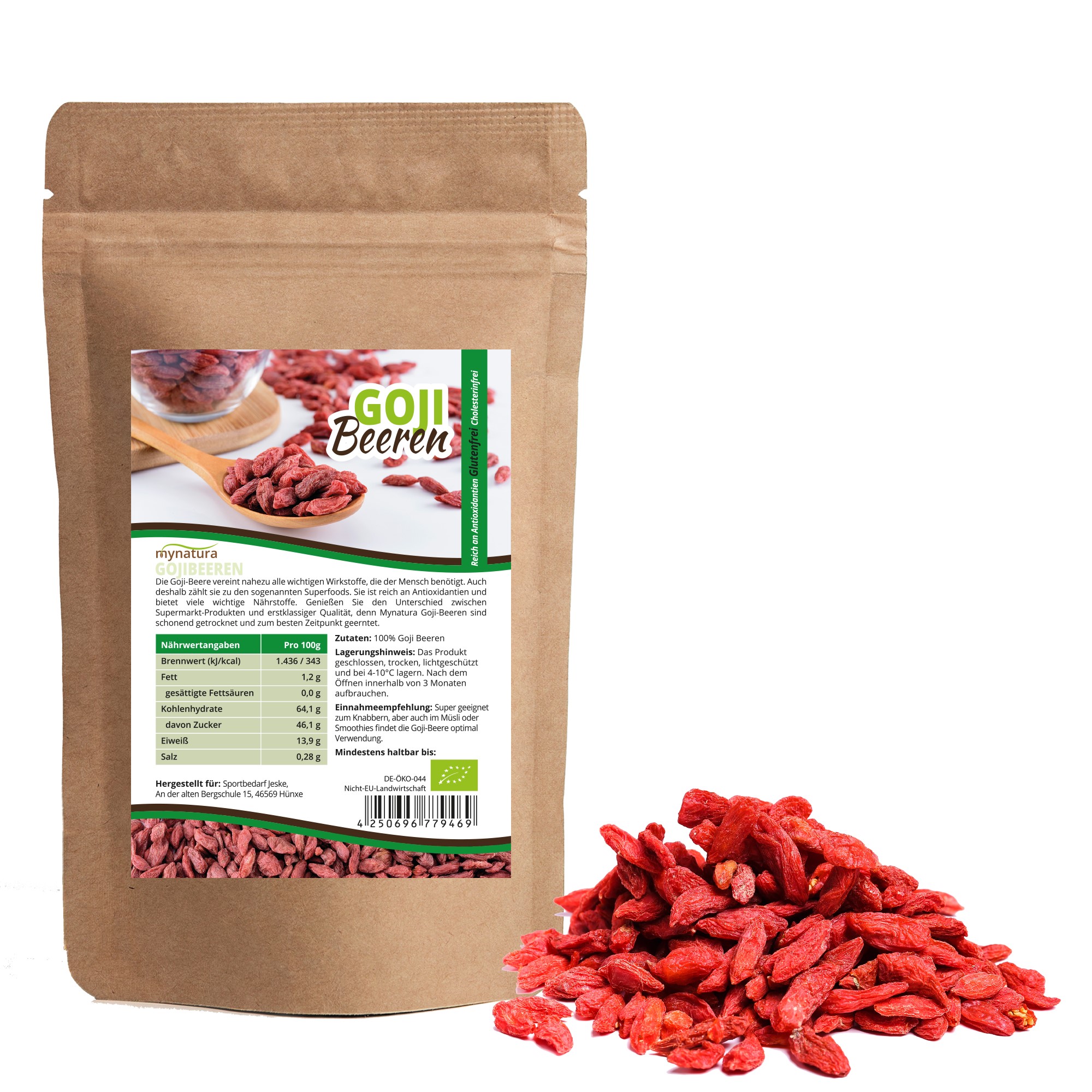 Mynatura Bio Gojibeeren 1Kg