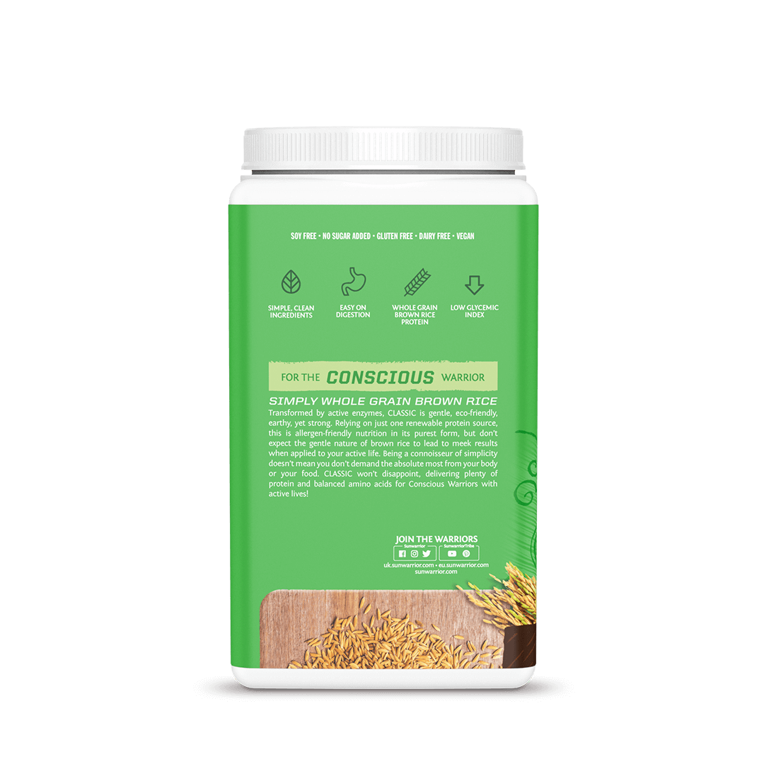 Sunwarrior natürliches Reisprotein - 750g Sunwarrior natürliches Reisprotein - 750g
