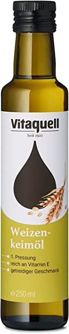 Vitaquell Weizenkeim-Öl kaltgepresst, 250 ml Vitaquell Weizenkeim-Öl kaltgepresst, 250 ml