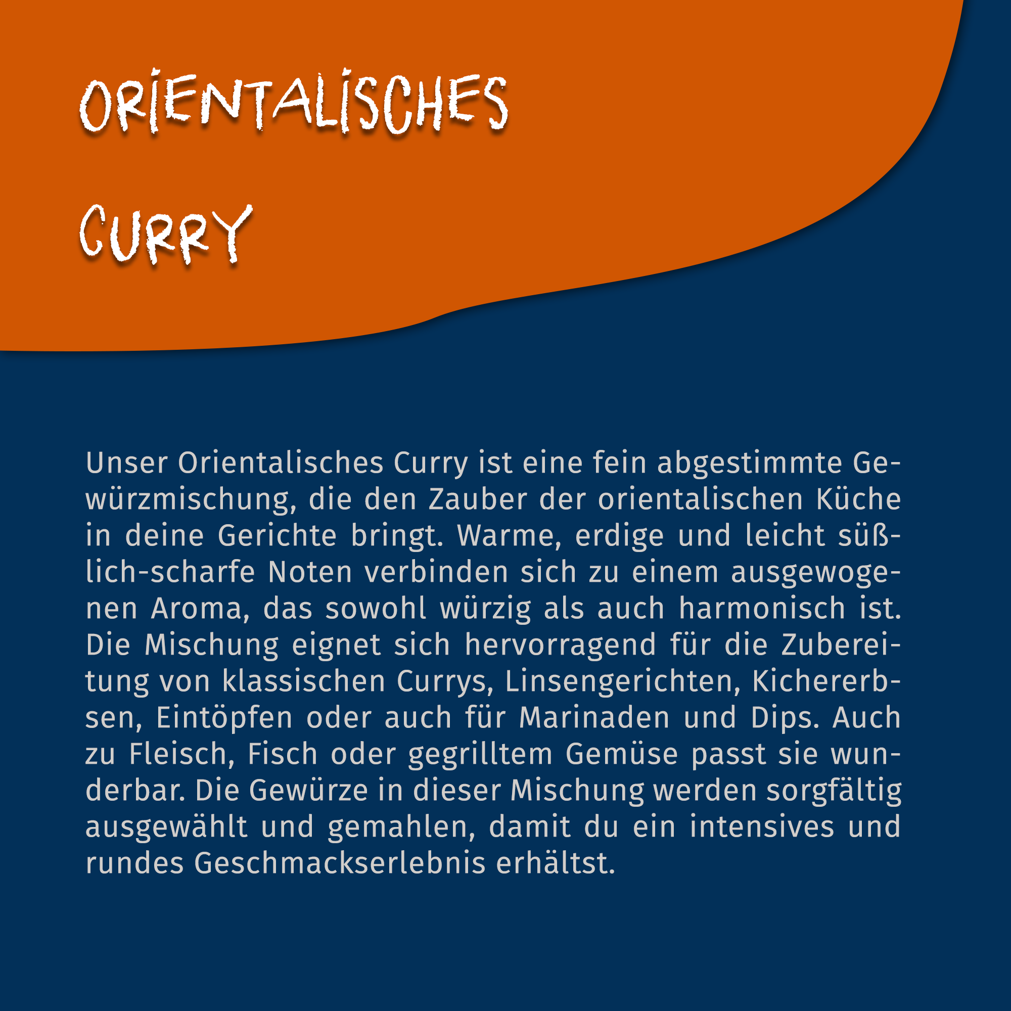 Orientalisches Curry Gewürz - Curry Pulver - 250g Beutel Tasty Pott  