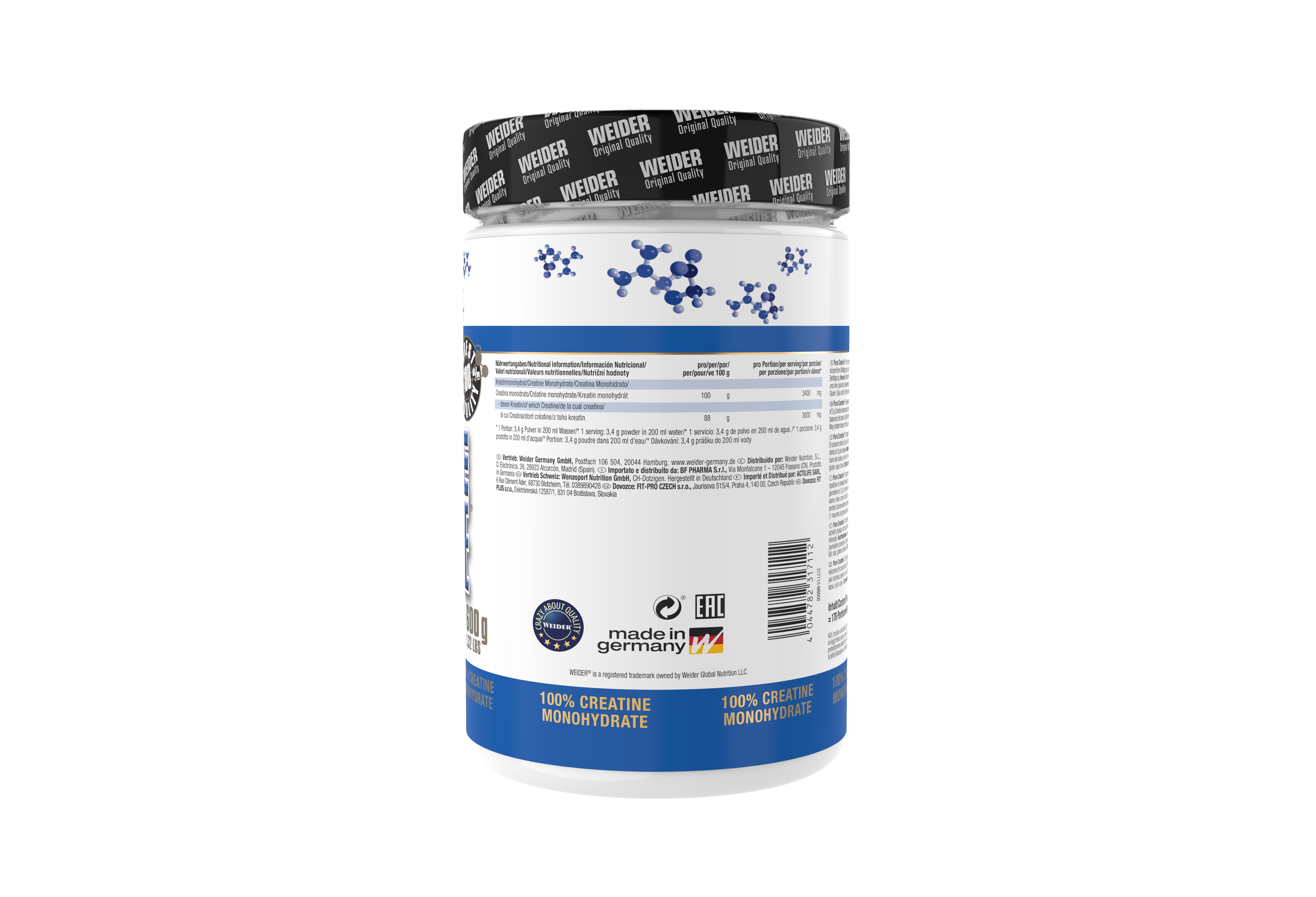 Weider Creapure (600g) Weider Creapure (600g)