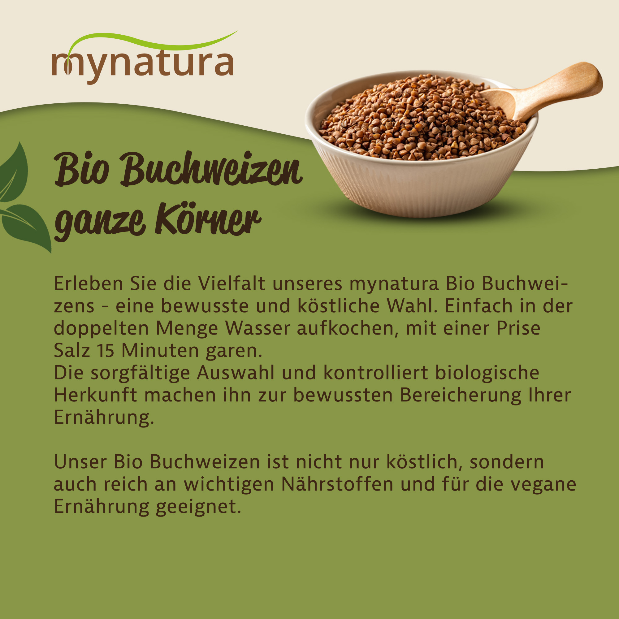 Bio Buchweizen – vielseitig kochen mit Mynatura | Glutenfreie Alternative für kreative Küche 500g Bio Buchweizen – vielseitig kochen mit Mynatura | Glutenfreie Alternative für kreative Küche 500g