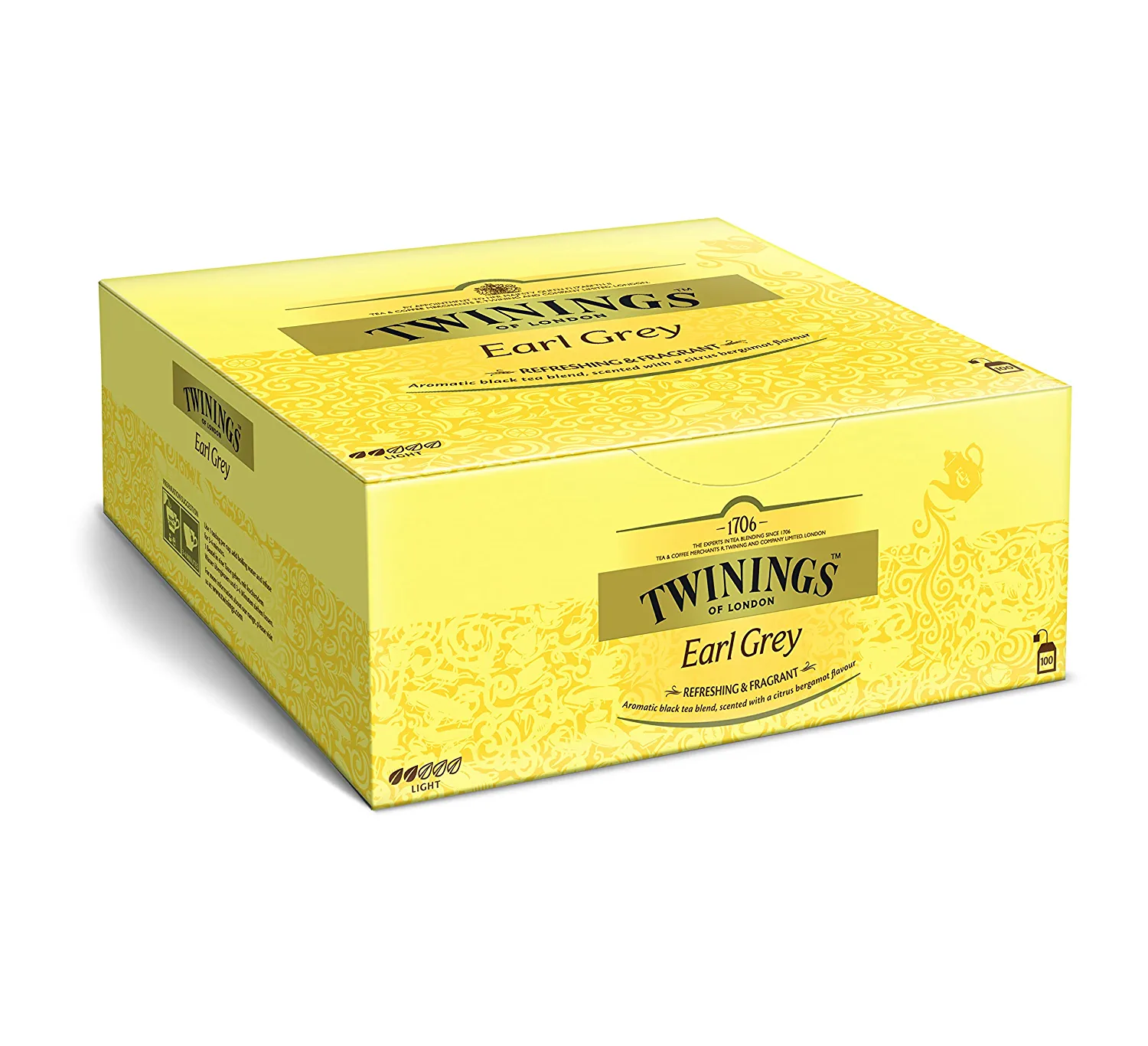 Twinings Earl Grey, 100 Teebeutel, 200g