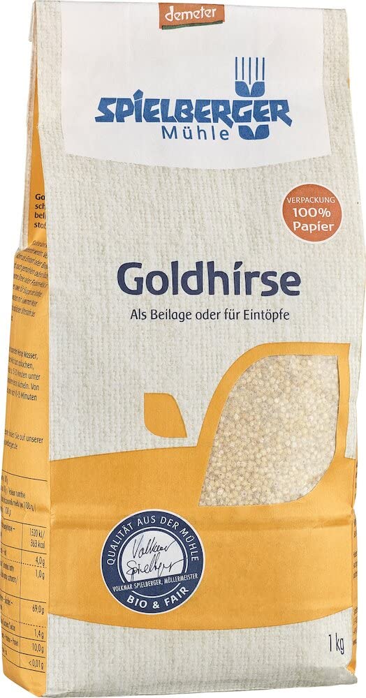 Spielberger Bio Goldhirse, demeter (1000g) Spielberger Bio Goldhirse, demeter (1000g)