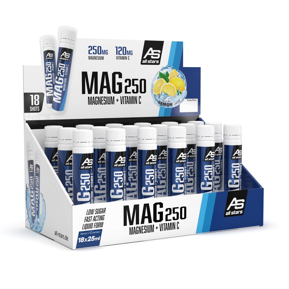 All Stars Mag 250 Magnesium, 18 Ampullen