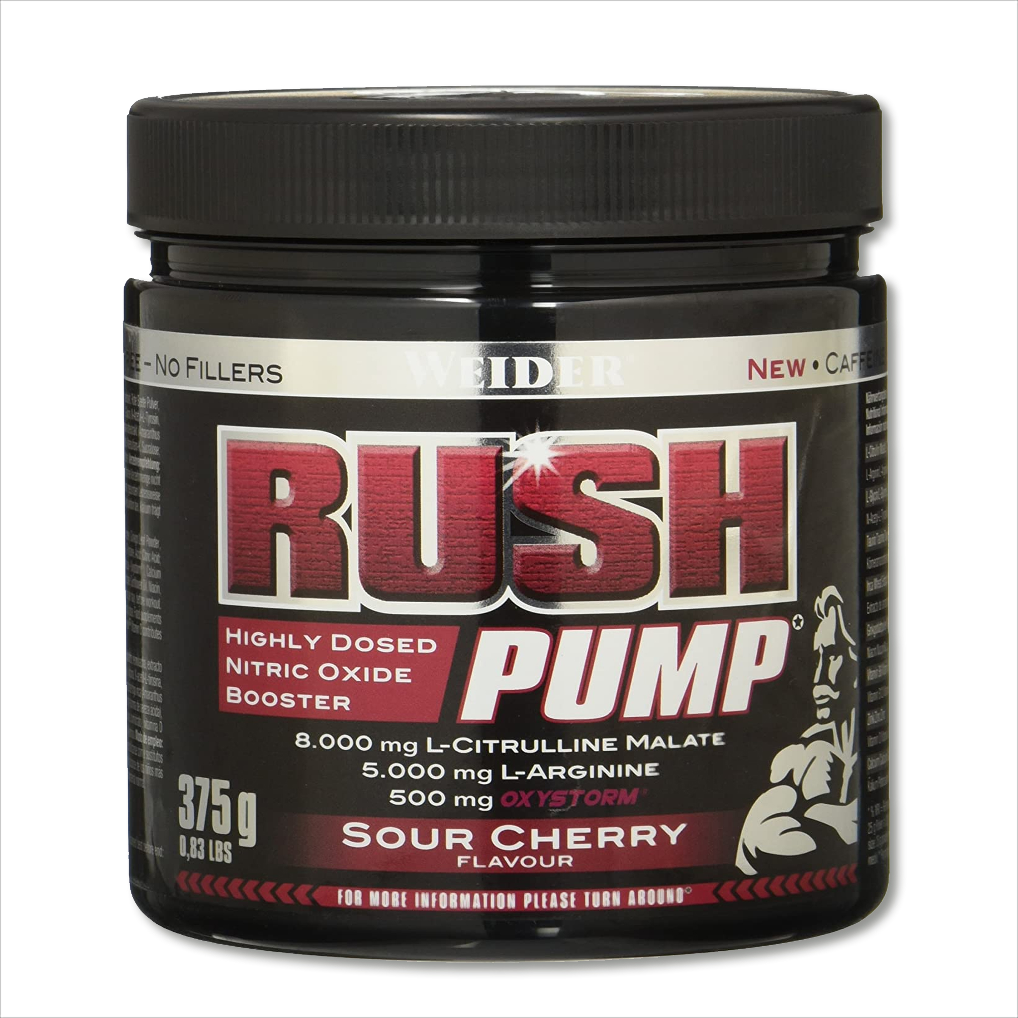 Weider Rush Pump 375g Sauerkirsche Pre Workout Booster
