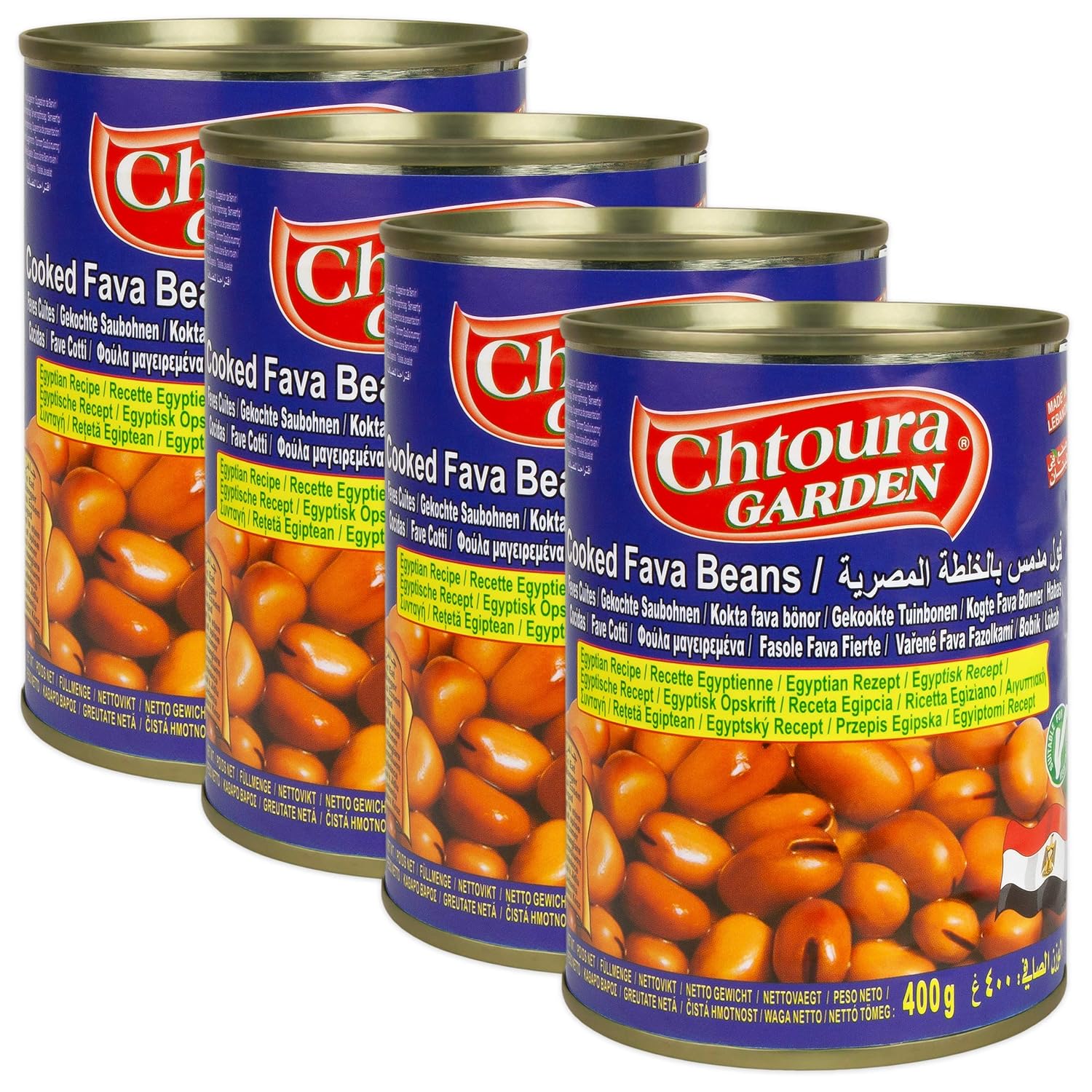 Chtoura Garden - Foul Medammas  (4x400g) Chtoura Garden - Foul Medammas  (4x400g)