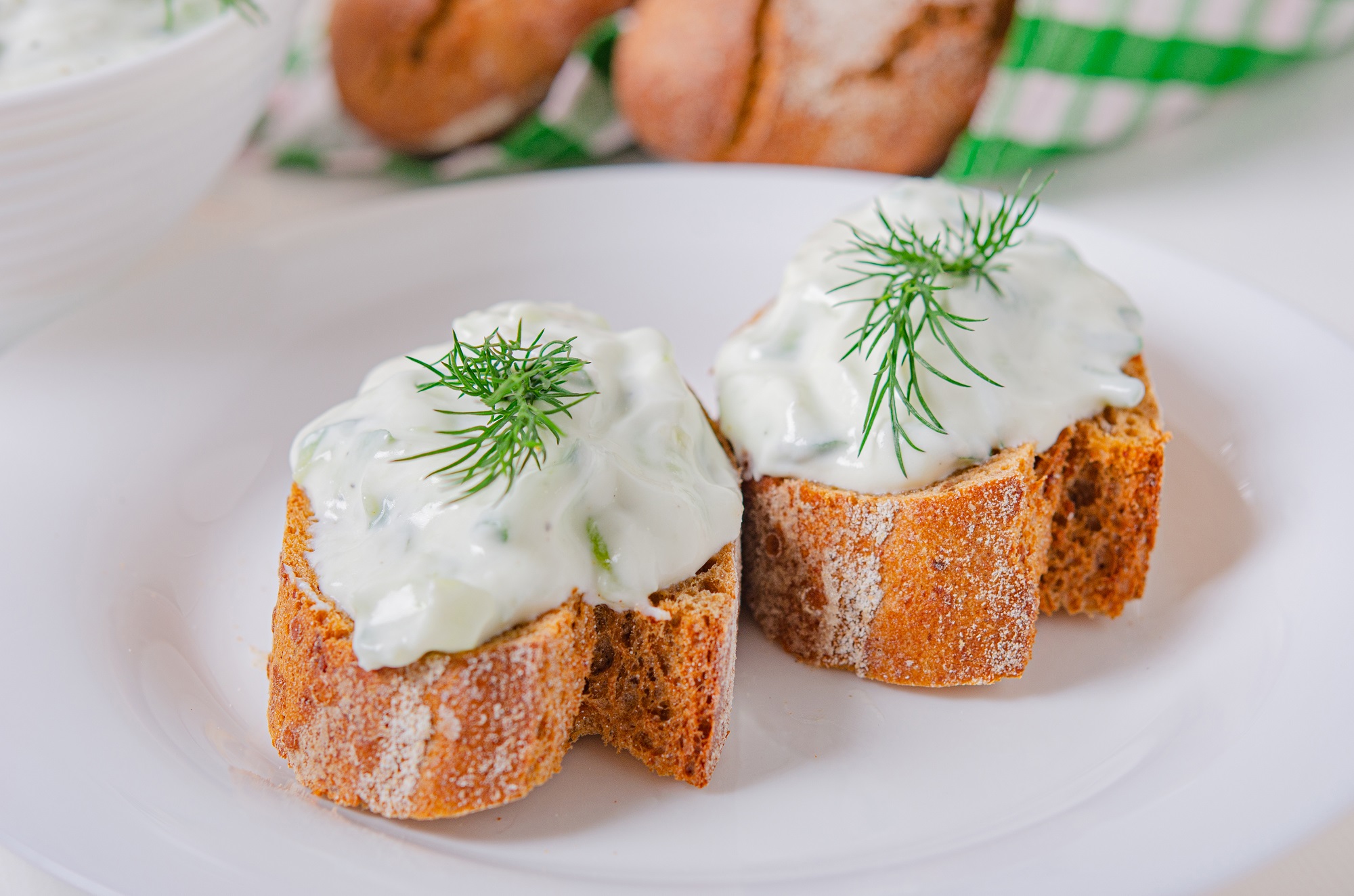 Bio Tzatziki Dip - Gewürzmischung - 100g Dose von Tasty Pott