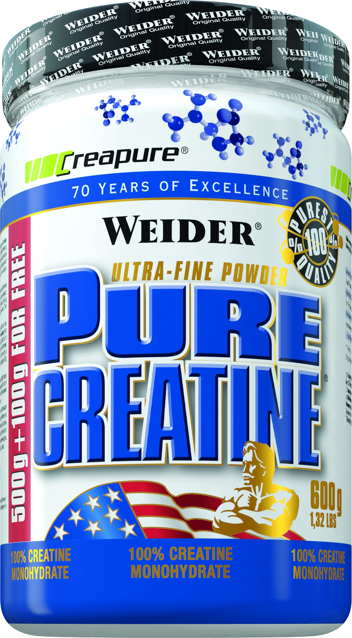 Weider Pure Creatine (600g Dose) Weider Pure Creatine (600g Dose)