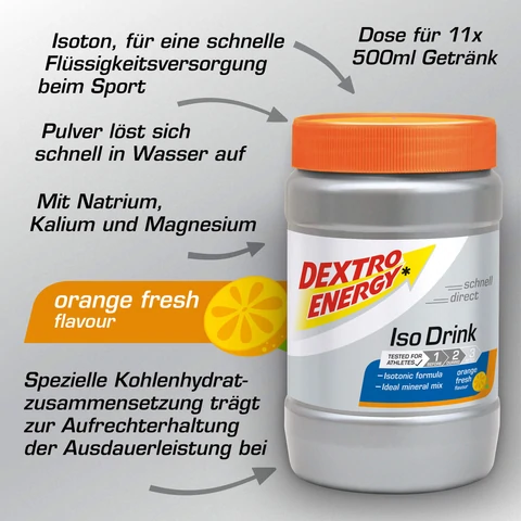 Dextro Energy Iso Drink 440g Dose
