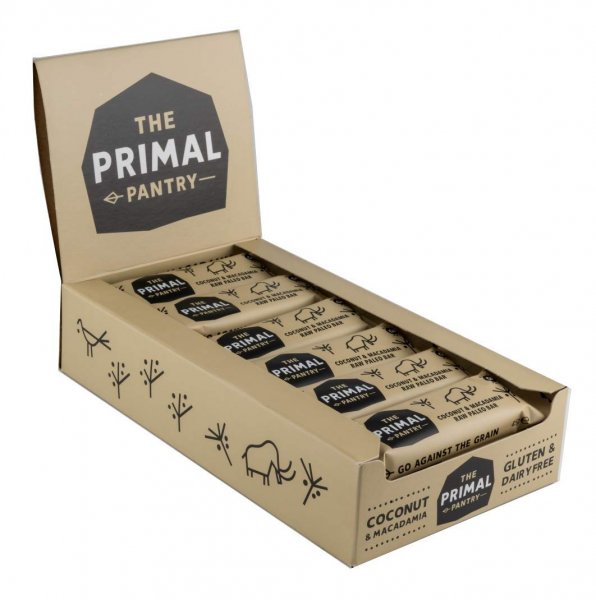 The Primal Pantry Veganer Paleo Riegel 18x45g