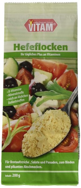 VITAM Hefeflocken Natriumarm (200g)