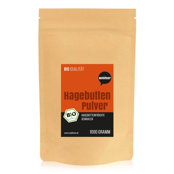 Wohltuer Bio Hagebuttenpulver 1000g