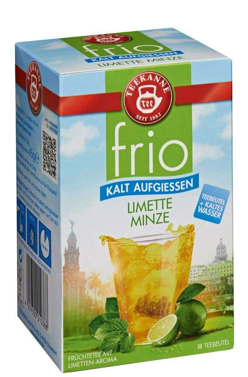 Teekanne FRIO 5er Set 90 Beutel Eistee Früchte Aromatisch Hochwertig ...