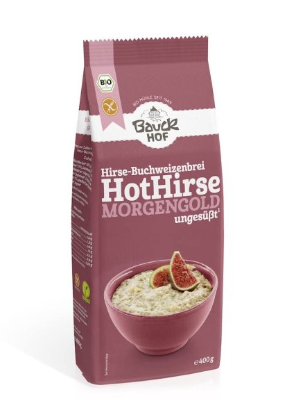 Bauckhof Hot Hirse Morgengold glutenfrei Bio (2x400g)