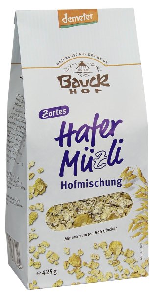 Bauckhof Hafermüsli Hofmischung Demeter,(4x425g)