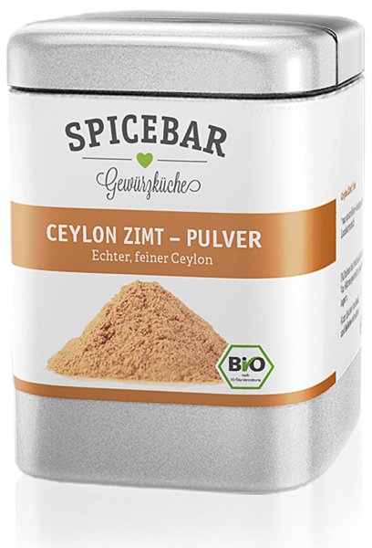 Spicebar Bio Ceylon Zimt 70g