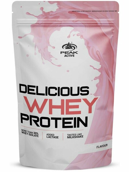 Peak Delicious Muscle Whey Protein 900g Beutel