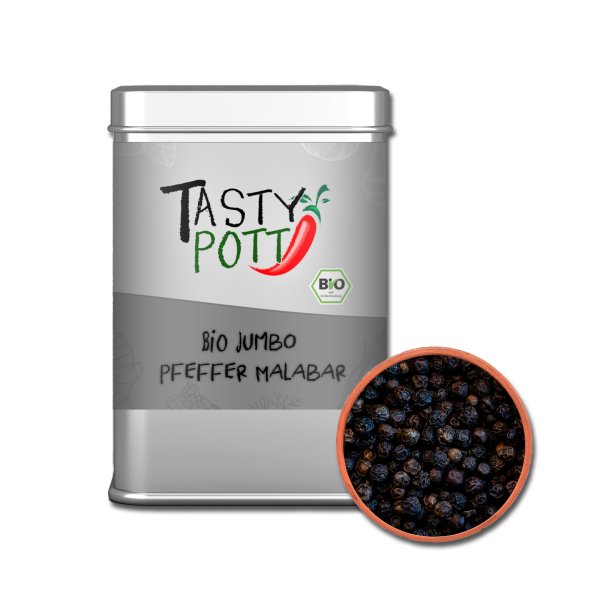 Tasty Pott Bio Jumbo Malabar Pfeffer 70g