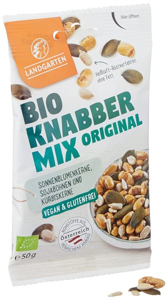 Landgarten Bio Knabber Mix Original, 50 g