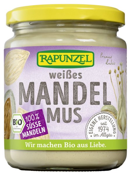 Rapunzel Bio Mandelmus weiß, aus Europa (6x250g)