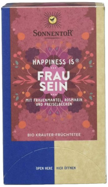 Sonnentor Bio Frau sein Tee Happiness is (31g)
