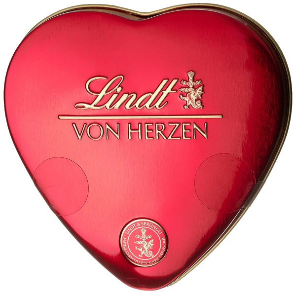 Lindt Schokolade - Von Herzen, liebevolle Mischung feiner Mini-Pralinés, glutenfrei, 30g