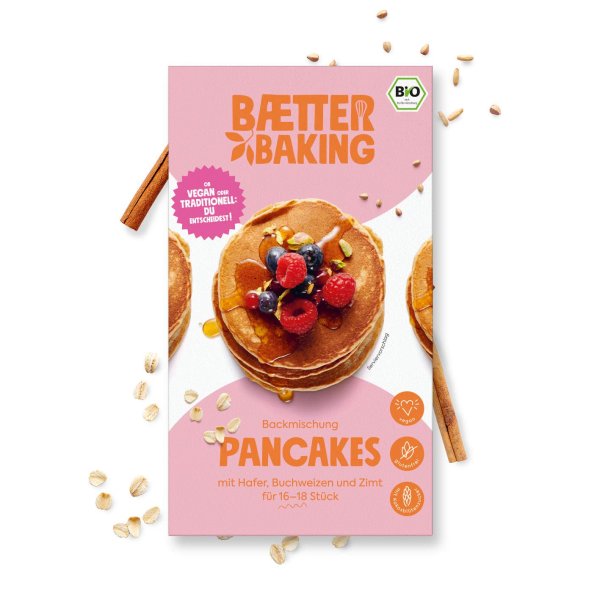 Baetter Baking Pancakes Mix, 300g