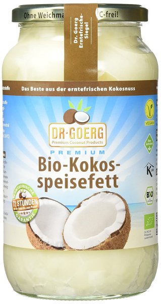 Dr. Goerg Premium Bio-Kokosspeisefett 1L