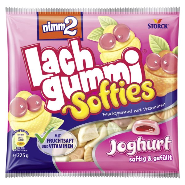nimm2 Lachgummi Softies Joghurt – 1 x 225g